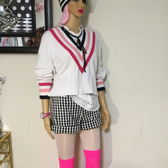 TOMMY HILFIGER SLOUCHY IVY LEAGUE SWEATER MEDIUM - Picture 9 of 10